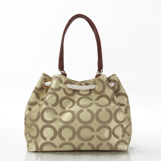 Coach Julia Logo Medium Apricot Totes FEQ